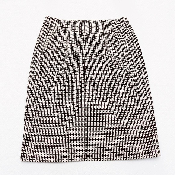 J. Crew Patterned Pencil Skirt Plaid SZ6 - Picture 7 of 7